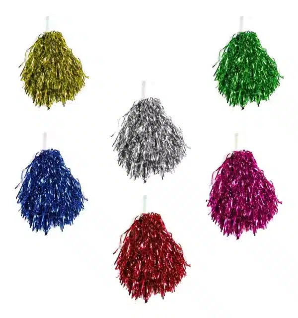 Pompom metalizado