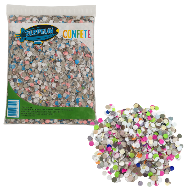 Confete Colorido - Ideal pra Carnaval