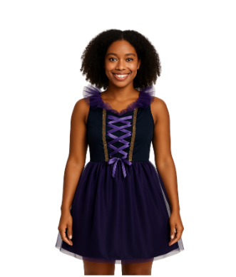 Vestido Halloween Bruxinha Adulto